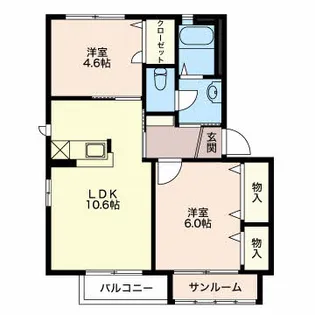 パストラルキノシタ【1階】の間取り