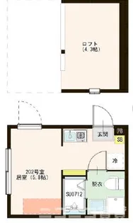 アーバンレジデンス光が丘【2階】の間取り