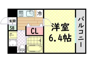 レジュールアッシュアーバンベイ【7階】の間取り