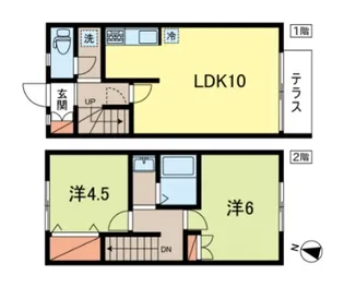 ロングアイランドの間取り