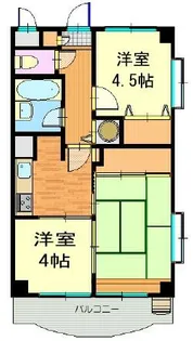 小澤土地ビル【2階】の間取り