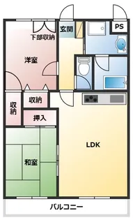 セヴンスけやき【4階】の間取り