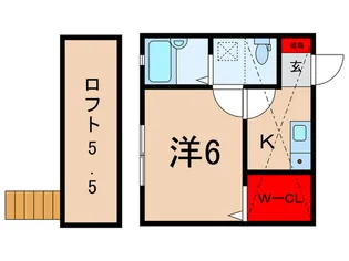 エムステージ西大泉【2階】の間取り