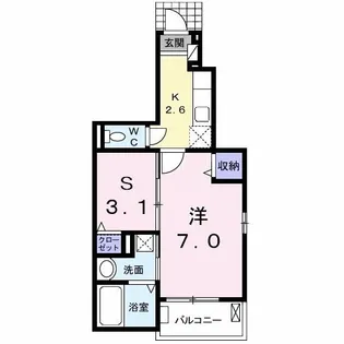 Placido【1階】の間取り