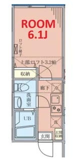 CasaOvest【2階】の間取り