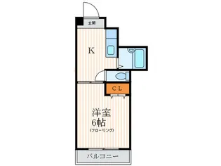 アルジャン四条【4階】の間取り