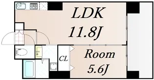ノルデンタワー新大阪プレミアム【22階】の間取り