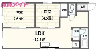 Gut alt Misono(グートアルトミソノ)【2階】の間取り