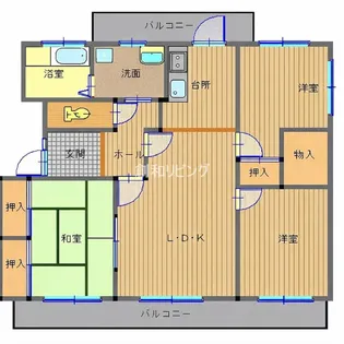 三愛ビル8【2階】の間取り