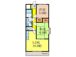 ノルテロ-ズ【3階】の間取り