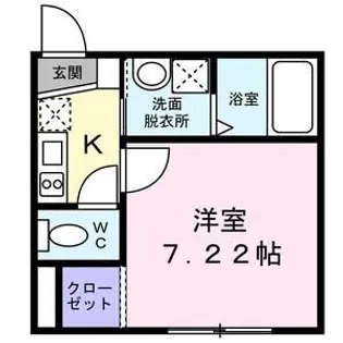 メゾン・ド・ラヴィエンヌ【1階】の間取り