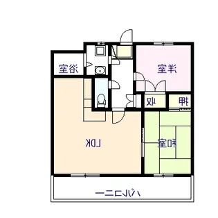 クレメント【1階】の間取り
