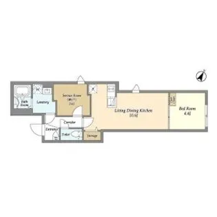 タスキsmart新大塚IIIの間取り