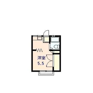 ホワイトアベニュ【2階】の間取り