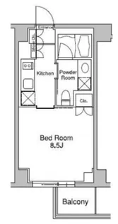プラウドフラット南青山【3階】の間取り