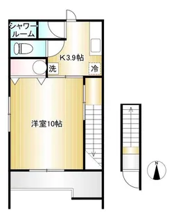 ロイヤルポートII【2階】の間取り