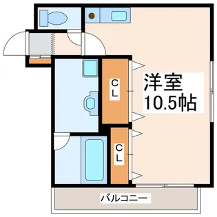 香梅マンション菅II【3階】の間取り