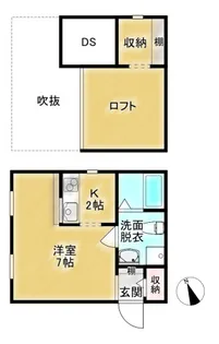 プリマ東大宮壱番館【1階】の間取り