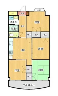マルイカトレア【7階】の間取り