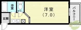 PANBROS2【1階】の間取り