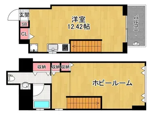 StoRK Residence枚方新町【2階】の間取り