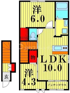エールスト【2階】の間取り