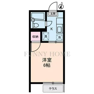 ファミーユヤマダ【1階】の間取り