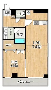 ReDEAL町屋レジデンス【4階】の間取り