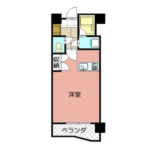 サンラビール小倉【2階】の間取り