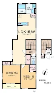 Maison Bonheur【3階】の間取り