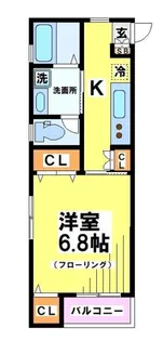 PRIME WIZ KHALIFA(プライムウィズカリファ)【4階】の間取り