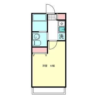 ル・ブランローズ小岩【1階】の間取り