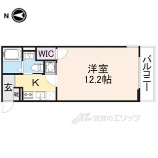 COZY奈良公園【5階】の間取り