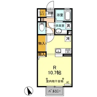 アルフォート A【2階】の間取り