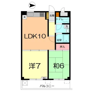 サンロイヤルレジデンスIII【4階】の間取り