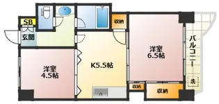 ニュー板橋ハイツ【3階】の間取り