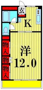 TKハイツ【1階】の間取り