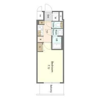 S-RESIDENCE名古屋菊井aline【12階】の間取り