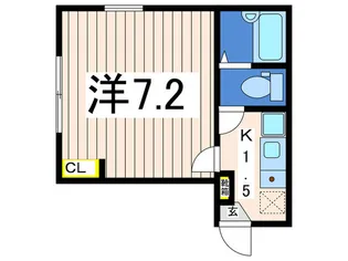 アークみらい横浜【1階】の間取り