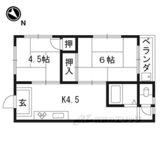 正田マンション野村2【2階】の間取り