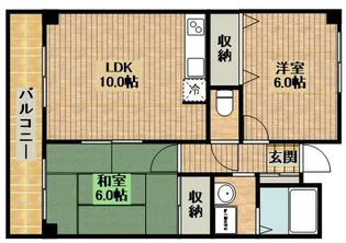 アダージオ21【3階】の間取り