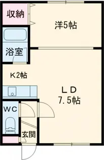 アークトゥルス【2階】の間取り