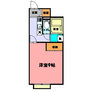 コナ&サン【1階】の間取り