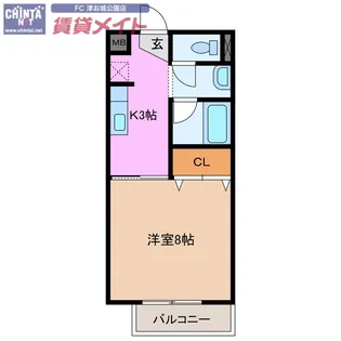 サープラスY・M【2階】の間取り