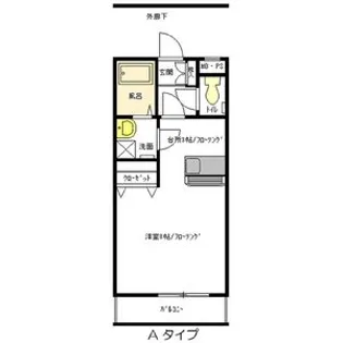 クオリティ初山【3階】の間取り