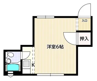 第一末廣ビル【4階】の間取り
