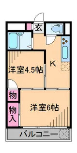 コーポオリオン【2階】の間取り