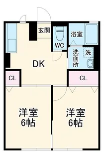 レトア加藤【2階】の間取り
