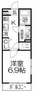 Sunny Well【2階】の間取り
