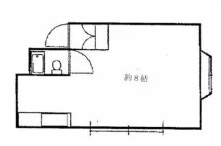 マンションズ田島【1階】の間取り